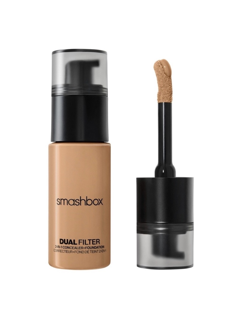 Smashbox Dual Filter 2-in-1 Concealer + Foundation – 20 Medium Tan Neutral